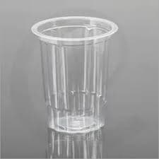 plastic glass Transparent